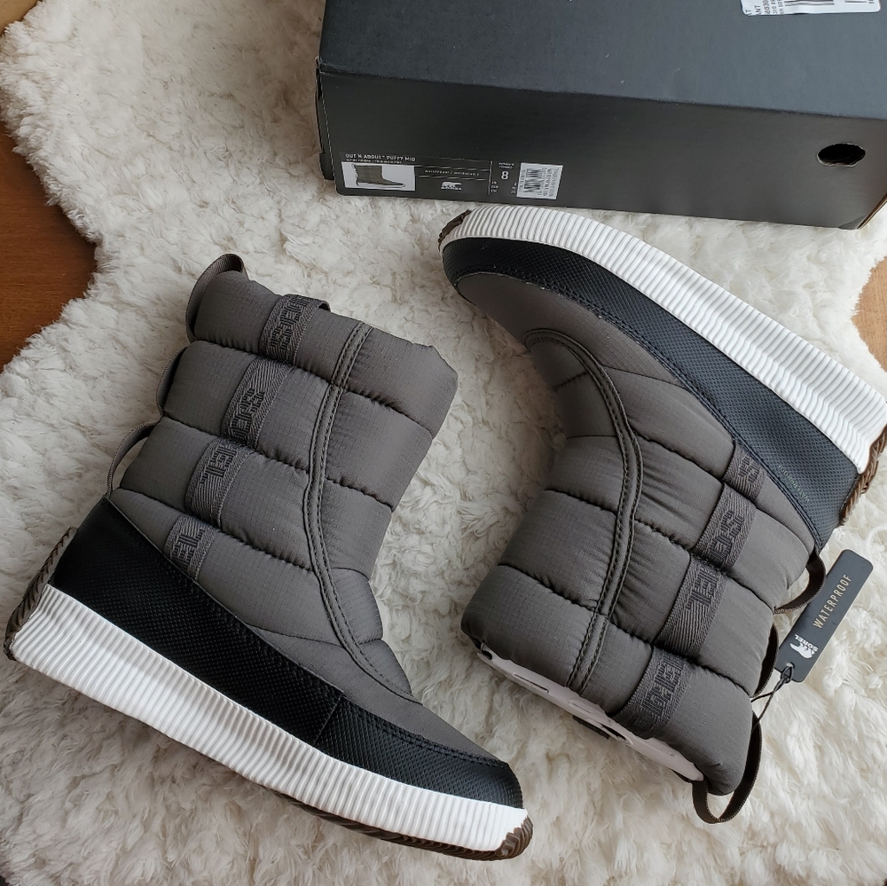 Sorel Out N About Puffy Mid Weather Boots -Tundra - Picture 8 of 11